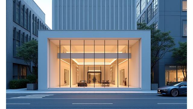 パールスモーク銀座ショールームの外観